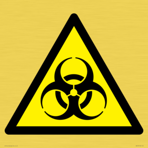 W009 Warning: Biological hazard